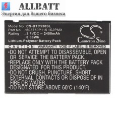 Аккумулятор CameronSino Blaupunkt 503759P115 1S2PMX (2400mAh)