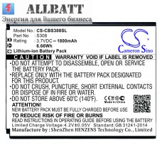 Аккумулятор CameronSino Cubot S308 (1800mAh)