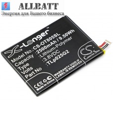 Аккумулятор CameronSino Alcatel OT-9003A (2500mAh)