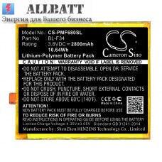 Аккумулятор CameronSino PHICOMM BL-F34 (2800mAh)