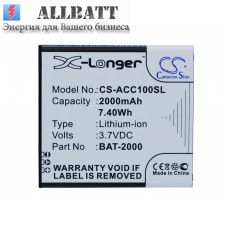 Аккумулятор CameronSino Acer BAT-2000 (2000mAh )
