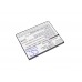 Аккумулятор CameronSino Custom Battery Pack 1ICP4/58/70 1S1P (2150mAh )