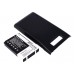 CameronSino аккумулятор для LG Optimus P705 2900mAh [повышенной емкости с задней крышкой] (CS-LKP705BL)