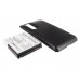 CameronSino аккумулятор для LG P725 2400mAh [повышенной емкости с задней крышкой] (CS-LKP725XL)
