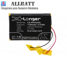 Аккумулятор CameronSino Prestigio PL613450 1S1P (1100mAh )