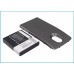 CameronSino аккумулятор для SAMSUNG Verizon Galaxy Nexus i515 2800mAh [повышенной емкости с задней крышкой] (CS-SMI515HL)