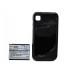 CameronSino аккумулятор для SAMSUNG SCH-I909 2400mAh [повышенной емкости с задней крышкой] (CS-SMI909XL)