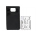 CameronSino аккумулятор для SAMSUNG Galaxy S II 3200mAh [повышенной емкости с задней крышкой] (CS-SMI9100DL)