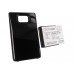 CameronSino аккумулятор для SAMSUNG Galaxy S II 2600mAh [повышенной емкости с задней крышкой] (CS-SMI9100HL)