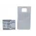 CameronSino аккумулятор для SAMSUNG Galaxy S II 2600mAh [повышенной емкости с задней крышкой] (CS-SMI9100WL)