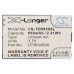 CameronSino аккумулятор для TELEFUNKEN eurofon T95 650mAh (CS-TEN950SL)