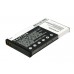 CameronSino аккумулятор для Vodafone Mini D100 800mAh [повышенной емкости с задней крышкой] (CS-VDM100SL)