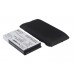 CameronSino аккумулятор для ZTE Li3712T42P3h374141 2800mAh [повышенной емкости с задней крышкой] (CS-ZTX500XL)