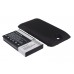 CameronSino аккумулятор для ZTE Li3712T42P3h374141 2800mAh [повышенной емкости с задней крышкой] (CS-ZTX500XL)
