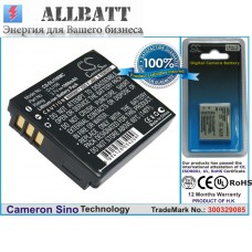 CameronSino аккумулятор для Pentax D-LI106 1000mAh (CS-DLI106MC)