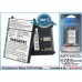 CameronSino аккумулятор для Lawmate Lawmate PV-500 DVR Recorder 900mAh (CS-LPV500SL)