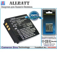 Аккумулятор CameronSino PANASONIC Lumix DMC-FX01-W (1150mAh )