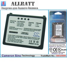 CameronSino аккумулятор для PANASONIC SDR-S100E-S 760mAh (CS-PDS303)