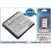 CameronSino аккумулятор для Audiovox BTR-1450 800mAh (CS-AU1450SL)