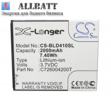 CameronSino аккумулятор для BLU Dash 5.0 2000mAh (CS-BLD410SL)