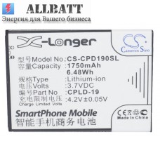 CameronSino аккумулятор для Coolpad 7295 1750mAh (CS-CPD190SL)