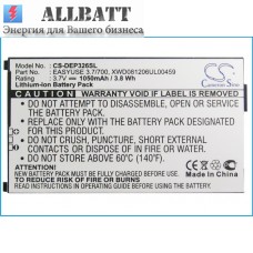 CameronSino аккумулятор для Doro EASYUSE 3.7/700 1050mAh (CS-DEP326SL)