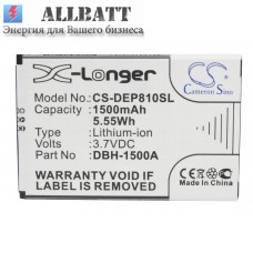 CameronSino аккумулятор для Doro Liberto 810 1500mAh (CS-DEP810SL)