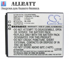 CameronSino аккумулятор для DOOV D7 1100mAh (CS-DOV700SL)