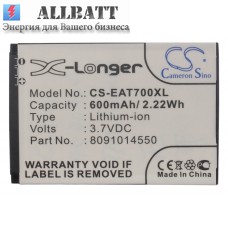 Аккумулятор CameronSino ITT Easy 7 (600mAh)