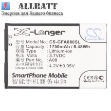 CameronSino аккумулятор для GFive A79 1750mAh (CS-GFA880SL)