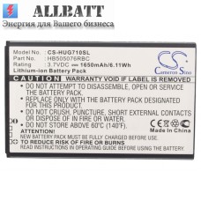 CameronSino аккумулятор для Huawei A199 1650mAh (CS-HUG710SL)