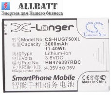 CameronSino аккумулятор для HUAWEI Ascend G750 3000mAh (CS-HUG750XL)