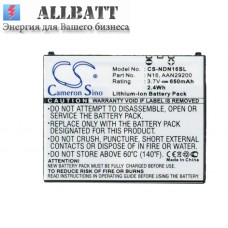 Аккумулятор CameronSino NTT DoCoMo N-07A (650mAh )