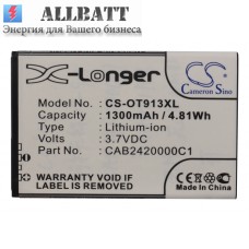 Аккумулятор CameronSino Alcatel OT-927 (1300mAh)