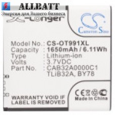 Аккумулятор CameronSino Alcatel One Touch 916D (1650mAh)
