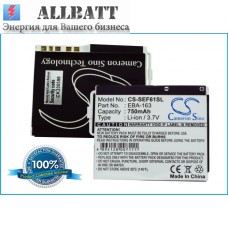 CameronSino аккумулятор для Siemens EBA-163 750mAh (CS-SEF61SL)