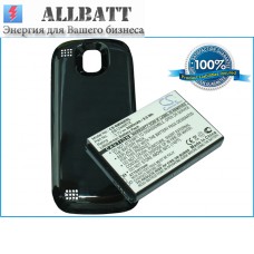 CameronSino аккумулятор для SAMSUNG SCH-I400 2400mAh [повышенной емкости с задней крышкой] (CS-SMI400XL)