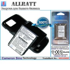 CameronSino аккумулятор для SAMSUNG GT-I8000 2000mAh [повышенной емкости с задней крышкой] (CS-SMI800XL)