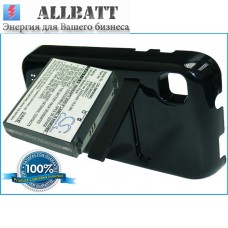 CameronSino аккумулятор для SAMSUNG SCH-I909 2400mAh [повышенной емкости с задней крышкой] (CS-SMI909XL)