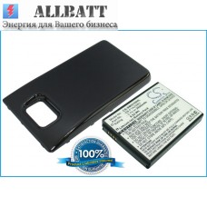 CameronSino аккумулятор для SAMSUNG Galaxy S II 2600mAh [повышенной емкости с задней крышкой] (CS-SMI9100HL)