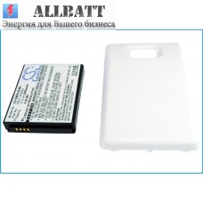 CameronSino аккумулятор для SAMSUNG Galaxy S II 2600mAh [повышенной емкости с задней крышкой] (CS-SMI9100WL)