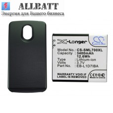 CameronSino аккумулятор для SAMSUNG SPH-L700 3400mAh [повышенной емкости с задней крышкой] (CS-SML700XL)