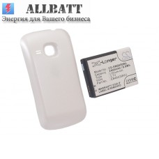 CameronSino аккумулятор для SAMSUNG GT-S6500 2400mAh [повышенной емкости с задней крышкой] (CS-SMS650WL)