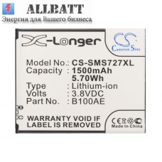 CameronSino аккумулятор для SAMSUNG GT-S7270 1500mAh (CS-SMS727XL)
