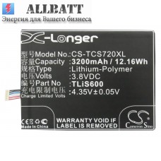 Аккумулятор CameronSino Alcatel OT-6042 (3200mAh)