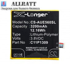 CameronSino аккумулятор для Asus Fonepad Note 6 3200mAh (CS-AUE560SL)