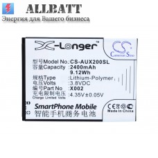 CameronSino аккумулятор для Asus Pegasus X002 2400mAh (CS-AUX200SL)