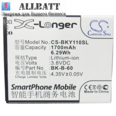 CameronSino аккумулятор для BBK VIVO Y11 1700mAh (CS-BKY110SL)