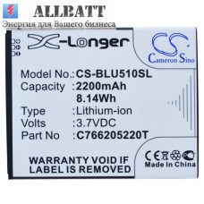 CameronSino аккумулятор для BLU Studio 5.3 2200mAh (CS-BLU510SL)
