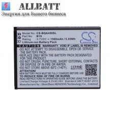 CameronSino аккумулятор для BQ Aquaris 4.5 1500mAh (CS-BQA450SL)